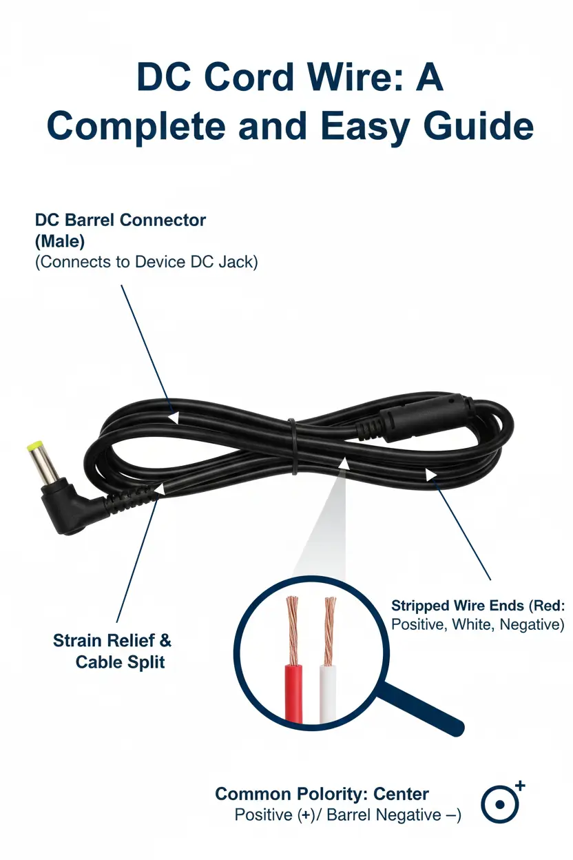 DC Cord Wire: A Complete and Easy Guide