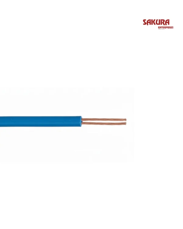 blue PVC Insulated 2 Core Electric Wire